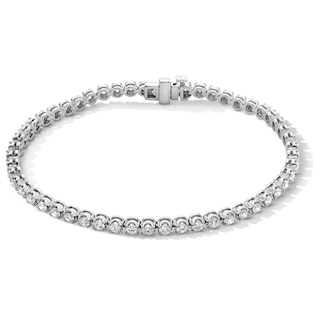 3 CT. T.W. Lab-Grown Diamond Tennis Bracelet in Sterling Silver (F/VS2)