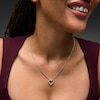 Thumbnail Image 2 of 1/2 CT. T.W. Lab-Grown Diamond Heart Pendant in Sterling Silver (F/VS2)