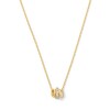 Thumbnail Image 1 of 1/20 CT. T.W. Certified Lab-Grown Diamond Triple Circle Pendant in 10K Gold (F/VS2)