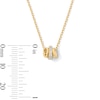 Thumbnail Image 4 of 1/20 CT. T.W. Certified Lab-Grown Diamond Triple Circle Pendant in 10K Gold (F/VS2)