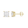 Thumbnail Image 1 of 3 CT. T.W. Princess-Cut Certified Lab-Grown Diamond Solitaire Stud Earrings in 14K Gold (F/VS2)
