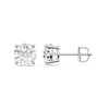 Thumbnail Image 1 of 3 CT. T.W. Certified Lab-Grown Diamond Solitaire Stud Earrings in 14K White Gold (F/VS2)