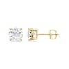 Thumbnail Image 1 of 3 CT. T.W. Certified Lab-Grown Diamond Solitaire Stud Earrings in 14K Gold (F/VS2)