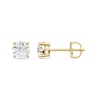 Thumbnail Image 1 of 1-1/2 CT. T.W. Certified Lab-Grown Diamond Solitaire Stud Earrings in 14K Gold (F/VS2)