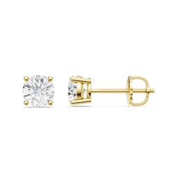 1-1/2 CT. T.W. Certified Lab-Grown Diamond Solitaire Stud Earrings in 14K Gold (F/VS2)