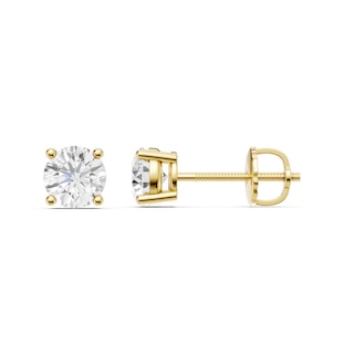 1-1/2 CT. T.W. Certified Lab-Grown Diamond Solitaire Stud Earrings in 14K Gold (F/VS2)