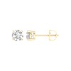 Thumbnail Image 1 of 3/4 CT. T.W. Certified Lab-Grown Diamond Solitaire Stud Earrings in 14K Gold (F/VS2)