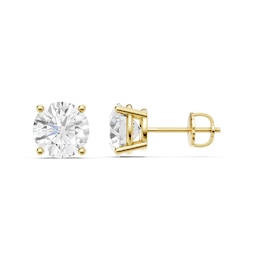 4 CT. T.W. Certified Lab-Grown Diamond Solitaire Stud Earrings in 14K Gold (F/VS2)