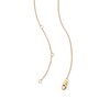 Thumbnail Image 2 of Disc Dangle Cable Chain Necklace in Solid 10K Gold