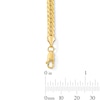 Thumbnail Image 2 of 4.8mm Curb Chain Bracelet in Hollow 10K Gold - 7.5"