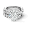 Thumbnail Image 1 of 10 CT. T.W. Oval-Shaped Certified Lab-Grown Diamond Bridal Set in 14K White Gold