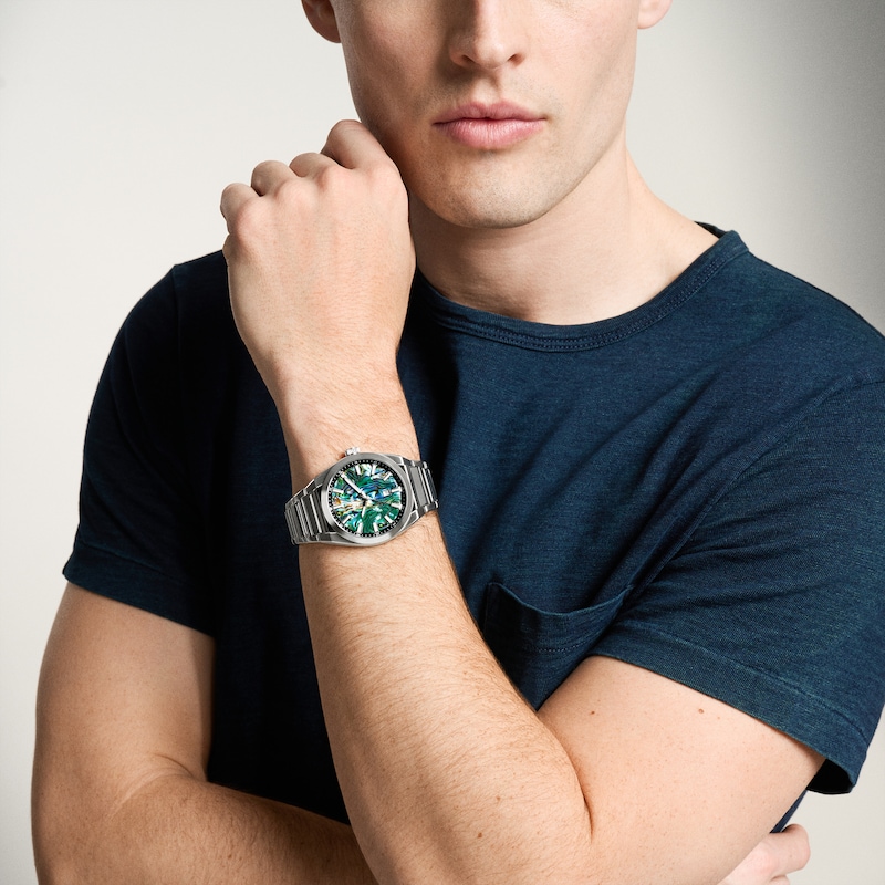 Main Image 4 of Men's Fossil Everett Watch with Abalone Dial (Model: FS6114)