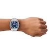 Thumbnail Image 5 of Men's Fossil Crosby Watch with Rectangular Blue Dial (Model: FS6121)