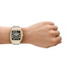 Thumbnail Image 5 of Men’s Fossil Crosby Two-Tone IP Watch with Rectangular Grey Dial (Model: FS6123)