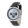 Thumbnail Image 1 of Men’s Invicta Speedway Series Black Leather Strap Chronograph Watch with Blue Dial (Model: 47364)