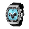 Thumbnail Image 1 of Men's Invicta Pro Diver Chronograph GMT Black Silicone Strap Watch with Tonneau Light Blue Dial (Model: 47284)