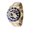 Thumbnail Image 1 of Men’s Invicta Grand Diver Gold-Tone IP Automatic Watch with Black Dial and Black and Blue Accent (Model: 47303)