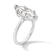 Thumbnail Image 2 of 6 CT. Marquise-Cut Certified Lab-Grown Diamond Solitaire Engagement Ring in 14K White Gold (F/VS2)