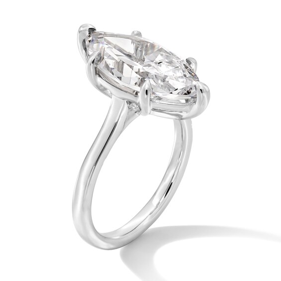 6 CT. Marquise-Cut Certified Lab-Grown Diamond Solitaire Engagement Ring in 14K Gold (F/Vs2