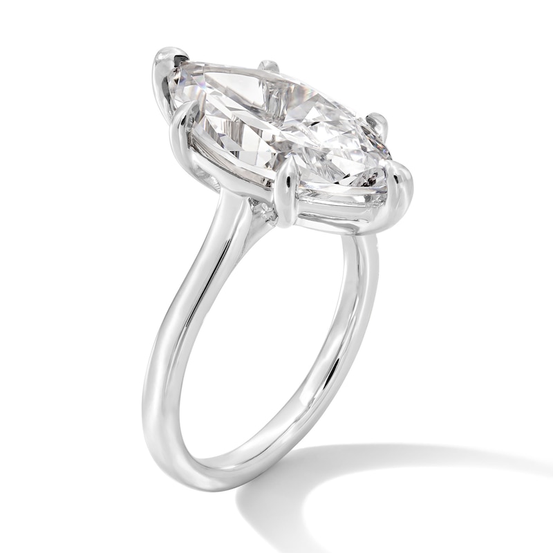 Main Image 2 of 6 CT. Marquise-Cut Certified Lab-Grown Diamond Solitaire Engagement Ring in 14K White Gold (F/VS2)