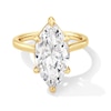 Thumbnail Image 1 of 6 CT. Marquise-Cut Certified Lab-Grown Diamond Solitaire Engagement Ring in 14K Gold (F/VS2)