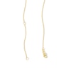 Thumbnail Image 2 of Sideways Cross Station Necklace in Solid 10K Gold