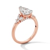 Thumbnail Image 2 of Vera Wang Love Collection 2-3/8 CT. T.W. Pear Certified Lab-Grown Diamond Ring in 14K Rose Gold (F/VS2)