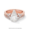 Thumbnail Image 4 of Vera Wang Love Collection 2-3/8 CT. T.W. Pear Certified Lab-Grown Diamond Ring in 14K Rose Gold (F/VS2)