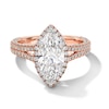 Thumbnail Image 1 of Vera Wang Love Collection 3 CT. T.W. Marquise-Cut Certified Lab-Grown Diamond Engagement Ring in 14K Rose Gold (F/VS2)