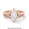Thumbnail Image 4 of Vera Wang Love Collection 1-7/8 CT. T.W. Marquise Certified Lab-Grown Diamond Ring in 14K Rose Gold (F/VS2)