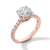 Thumbnail Image 2 of Vera Wang Love Collection 2-3/4 CT. T.W. Certified Lab-Grown Diamond Engagement Ring in 14K Rose Gold (F/VS2)