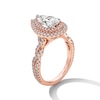 Thumbnail Image 2 of Vera Wang Love Collection 2-1/4 CT. T.W. Pear Certified Lab-Grown Diamond Ring in 14K Rose Gold (F/VS2)