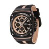 Thumbnail Image 1 of Men’s Invicta Speedway Black IP Silicone Strap Chronograph Watch with Patterned Black Dial (Model: 46105)