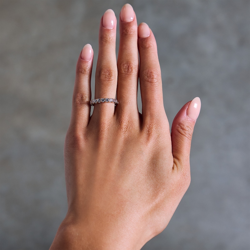 Main Image 2 of 1 CT. T.W. Certified Lab-Grown Diamond Anniversary Band in 14K Rose Gold (F/VS2)