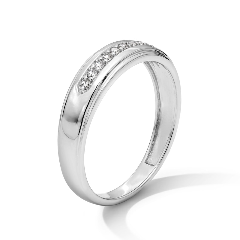 Main Image 5 of 1 CT. T.W. Marquise-Cut Certified Lab-Grown Diamond Frame Wedding Ensemble in 10K White Gold (F/SI2)