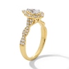 Thumbnail Image 3 of 1 CT. T.W. Pear-Shaped Diamond Frame Twist Shank Vintage-Style Engagement Ring in 14K Gold