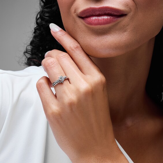 5/8 CT. T.w. Diamond Bridal Set in 14K White Gold