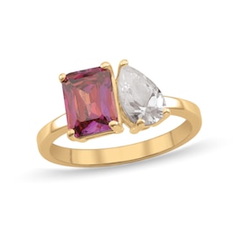 Toi et Moi Birthstone Ring (2 Stones)