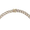 Thumbnail Image 3 of 1-3/4 CT. T.W. Diamond Curb Chain Necklace in Hollow 10K Gold - 20”