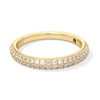 Thumbnail Image 1 of Vera Wang Love Collection 3/8 CT. T.W. Diamond Double Row Band in 14K Gold