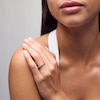 Thumbnail Image 2 of Vera Wang Love Collection 1/4 CT. T.W. Diamond Band in 14K Rose Gold
