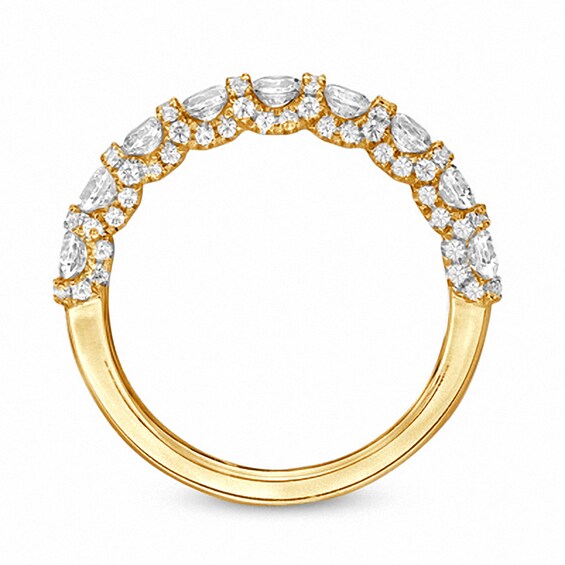 Vera Wang Love Collection 1-1/4 CT. T.w. Diamond Band in 14K Gold