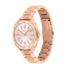 Thumbnail Image 2 of Ladies’ Coach Kitt Rose-Tone IP Stainless Steel Analog Watch with Pink Dial (Model: 14504467)