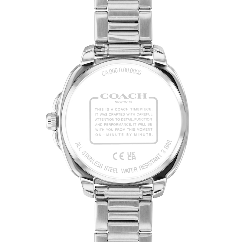 Main Image 3 of Ladies’ Coach Kitt Two-Tone Stainless Steel Analog Watch with Silver-Tone Dial (Model: 14504544)
