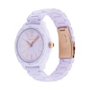 Thumbnail Image 2 of Ladies' Coach Kitt Lavender Ceramic Analog Watch with Lavender Dial (Model: 14504481)