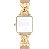 Thumbnail Image 3 of Ladies’ Coach Cass Gold-Tone IP Square Analog Watch with Black Dial (Model: 14504356)