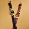 Thumbnail Image 6 of Ladies’ Coach Cass Gold-Tone IP Square Analog Watch with Black Dial (Model: 14504356)