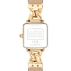Thumbnail Image 3 of Ladies’ Coach Cass Gold-Tone IP Square Analog Watch with Red Dial (Model: 14504358)