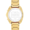 Thumbnail Image 3 of Men's Coach Charter Chronograph Gold-Tone IP Stainless Steel Watch with Green Tonneau Dial (Model: 14602738)
