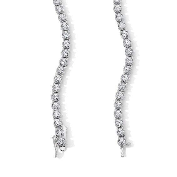 11 CT. T.w. Certified Lab-Grown Diamond Tennis Necklace in 10K White Gold (F/Vs2) â 22â